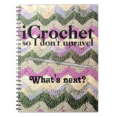 Crochet Project-laptop Notitieboek (Voorkant)