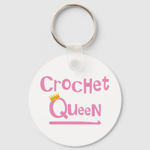 Crochet Queen Sleutelhanger