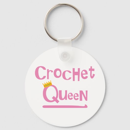 Crochet Queen Sleutelhanger (Voorkant)