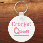 Crochet Queen Sleutelhanger (Voorkant)