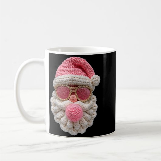 Crochet Santa Blowing Bubble Gum Christmas Girly K Koffiemok (Links)