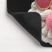 Crochet Santa Blowing Bubble Gum Christmas Girly K Muismat (Hoek)