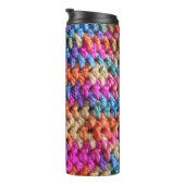 Crochet Thermal Tumbler Thermosbeker (Geroteerd rechts)
