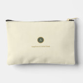 Crochet Tool Bag Crochet & Drink Tea, Custom Name Etui (Achterkant)