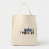 Crochet Twin Cities Shopper Bag Tote Bag (Voorkant)