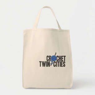 Crochet Twin Cities Shopper Bag Tote Bag