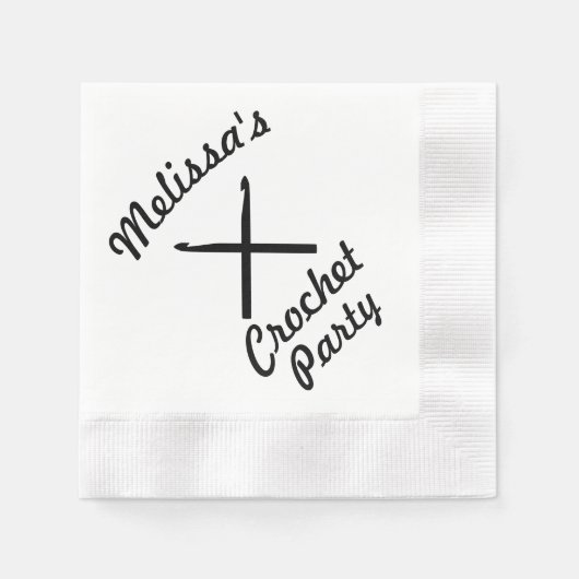 Crochet Yarn Party Crafts Servetten (Voorkant)