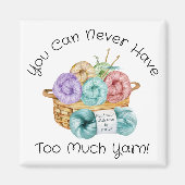 Crochet Yarn Persoonlijk Magneet (Voorkant)