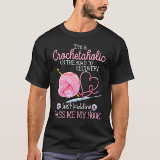 Crochetaholic op weg naar herstel geeft me mijn H T-shirt