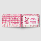  Crocheted Teddy Bear Girl's Baby Shower Gastenboek (Volledig)