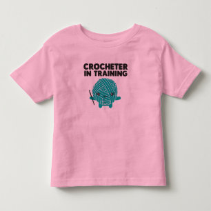 Crocheter in Training Toddler Shirt