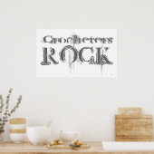 Crocheters Rock Poster (Keuken)
