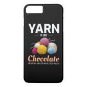 Crocheting Crochet Chocolate Knitting Crochet Case-Mate iPhone Case (Achterkant)