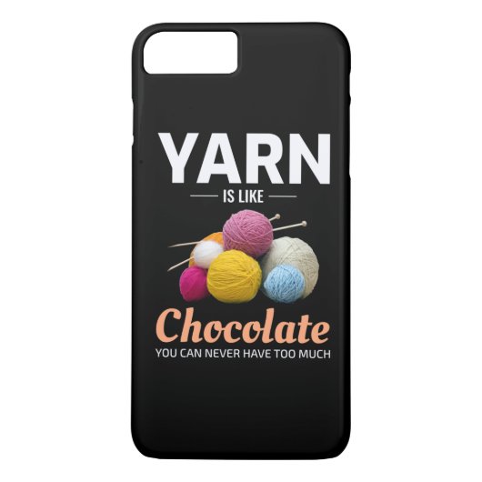 Crocheting Crochet Chocolate Knitting Crochet Case-Mate iPhone Case (Achterkant)