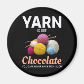Crocheting Crochet Chocolate Knitting Crochet Magneet (Voorkant)
