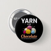Crocheting Crochet Chocolate Knitting Crochet Ronde Button 5,7 Cm (Voorkant /achterkant)