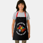 Crocheting Crochet Knitting Crocheter Schort (Insitu)