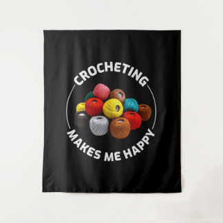 Crocheting Crochet Knitting Crocheter Wandkleed