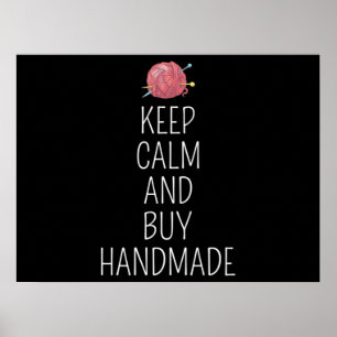 Crocheting Crochet Knitting Crocheter Yarn Poster