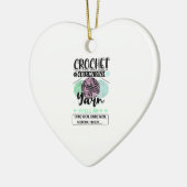 Crocheting - Crochet vult mijn dagen in Keramisch Ornament (Links)