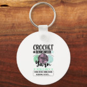 Crocheting - Crochet vult mijn dagen in Sleutelhanger (Voorkant)
