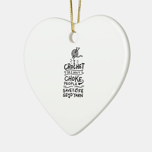Crocheting Crochet Wool Keramisch Ornament (Links)