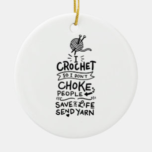 Crocheting Crochet Wool Keramisch Ornament