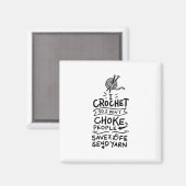 Crocheting Crochet Wool Magneet (Voorkant / Achterkant)