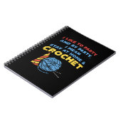 Crocheting Crochet Yarn Notitieboek (Linkerzijde)