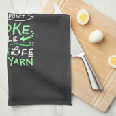 Crocheting Crocheter Gift Theedoek (Quarter Fold)