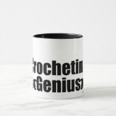 Crocheting Genius DNA Merchandise Mok (Midden)