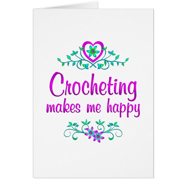 Crocheting Happy (Voorkant)