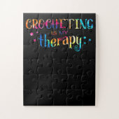 Crocheting is mijn verkrachting legpuzzel (Verticaal)