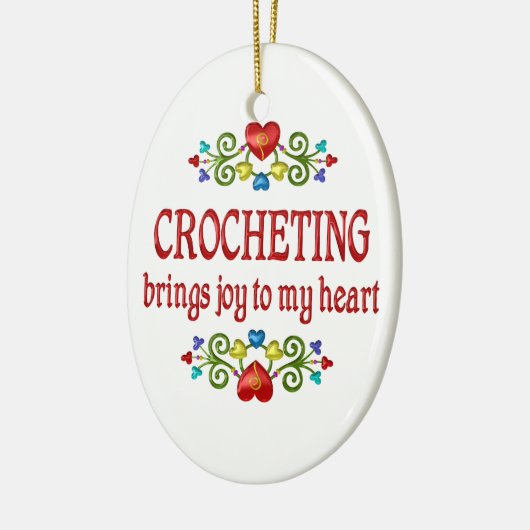 Crocheting Joy Keramisch Ornament (Links)