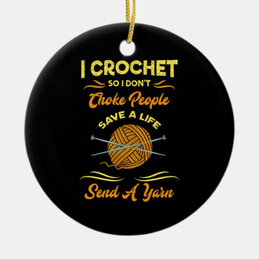 Crocheting Keramisch Ornament (Voorkant)