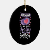 Crocheting Keramisch Ornament (Rechts)