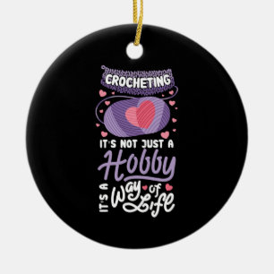 Crocheting Keramisch Ornament