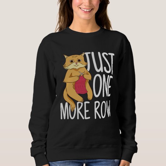 Crocheting Knitting Cat Trui (Voorkant)