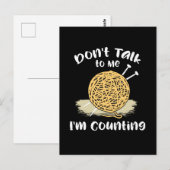 Crocheting Knitting Gift Briefkaart (Voorkant / Achterkant)