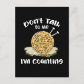 Crocheting Knitting Gift Briefkaart (Voorkant)