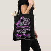 Crocheting Knitting Gift Tote Bag (Dichtbij)