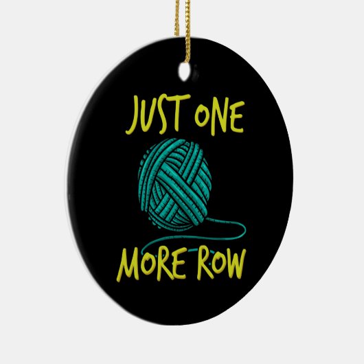 Crocheting Knitting Keramisch Ornament (Rechts)