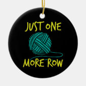 Crocheting Knitting Keramisch Ornament (Voorkant)