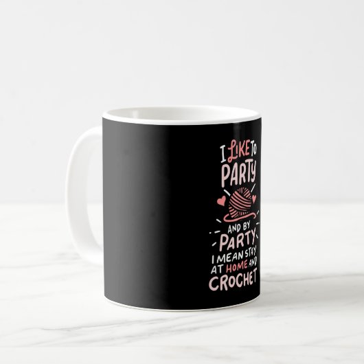 Crocheting Koffiemok (Voorkant links)