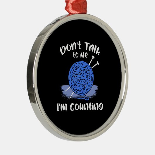 Crocheting Metalen Ornament (Rechts)