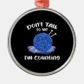 Crocheting Metalen Ornament (Voorkant)