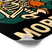 Crocheting More Crochet Just Skeleton Lover Knitti Poster (Hoek)