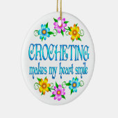 Crocheting Smile Keramisch Ornament (Rechts)