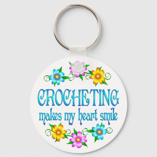 Crocheting Smile Sleutelhanger (Voorkant)