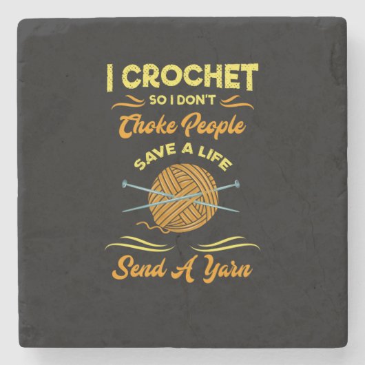 Crocheting Stenen Onderzetter (Voorkant)